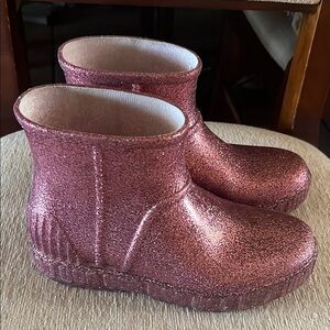 UGG Rain 🌧️ Girls Boots Drizlita Glitter size 3